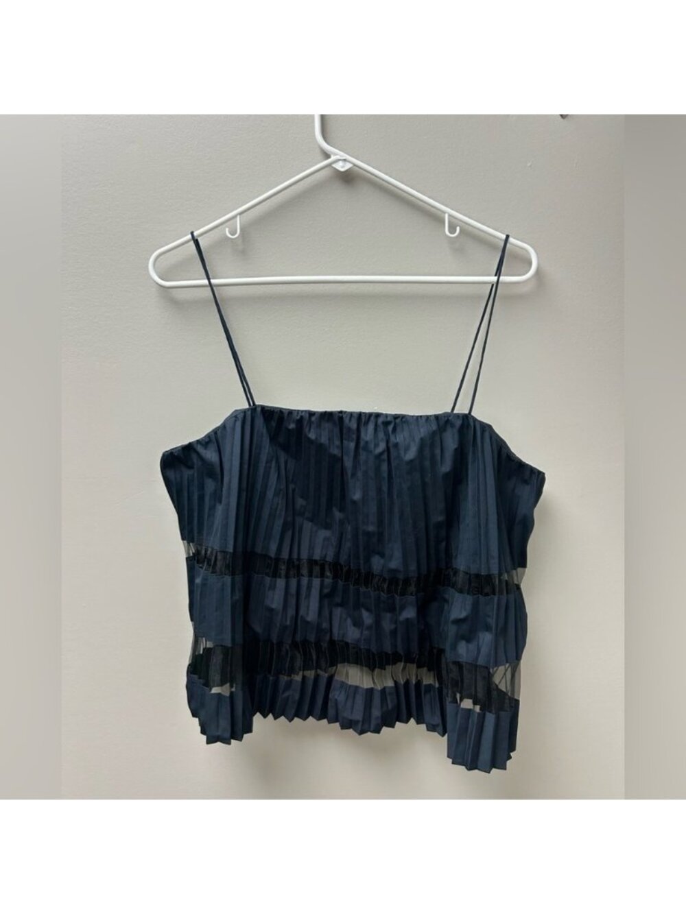 Club Monaco Sunburst Navy Blue Tank